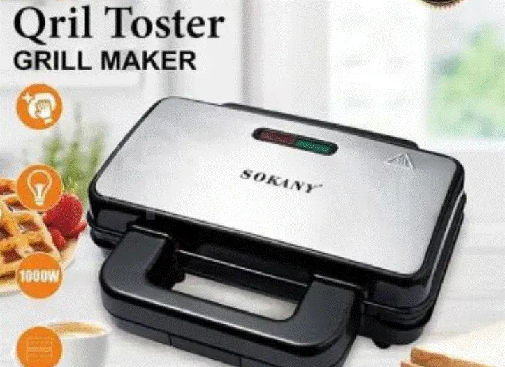 Sokany sk-BBQ 277. 4-slice toaster with grill function Tbilisi - photo 3