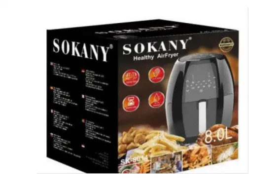 Sokany sk 8014 აეროგრილი 8ლიტრი 1800W თბილისი