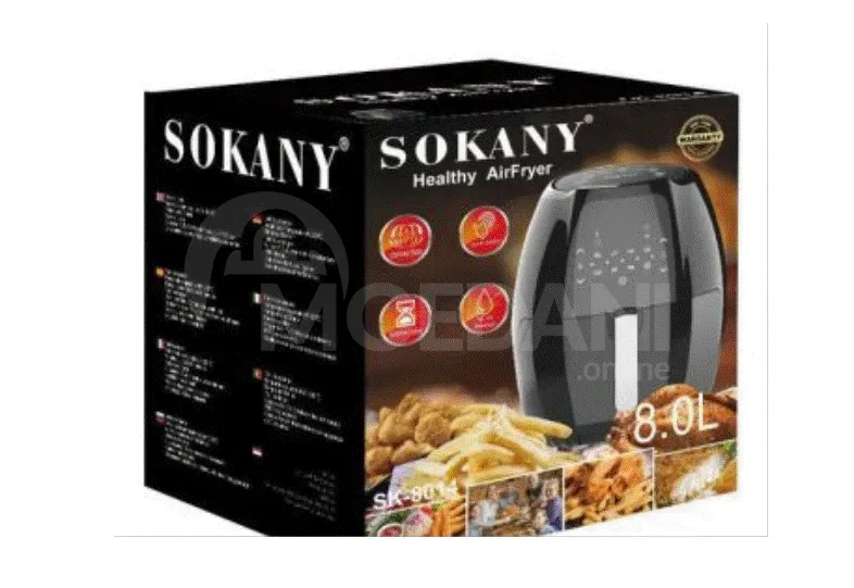 Аэрогриль Sokany sk 8014 8 литров 1800Вт Тбилиси - изображение 2