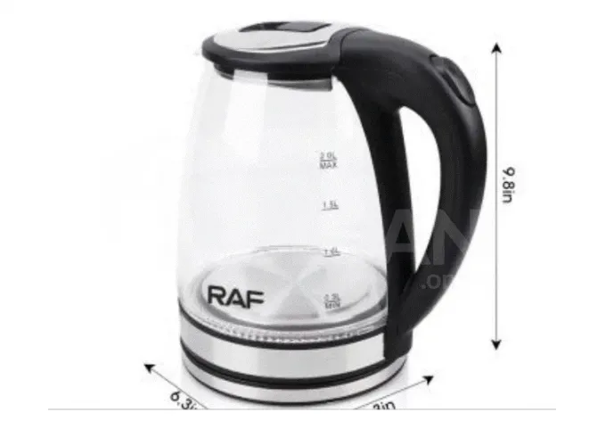 RAF R electric kettle with blue lights, capacity 2 liters Tbilisi - photo 2