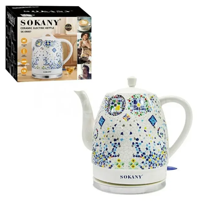 Ceramic electric teapot 1.5 liters Tbilisi - photo 2