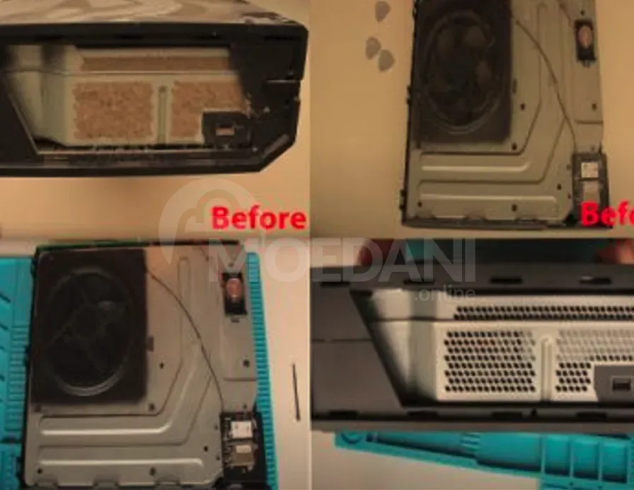 Კომპიუტერის გაწმენდა ლეპტოპის გაწმენდა თერმოპასტის შეცვლა თბილისი - photo 4