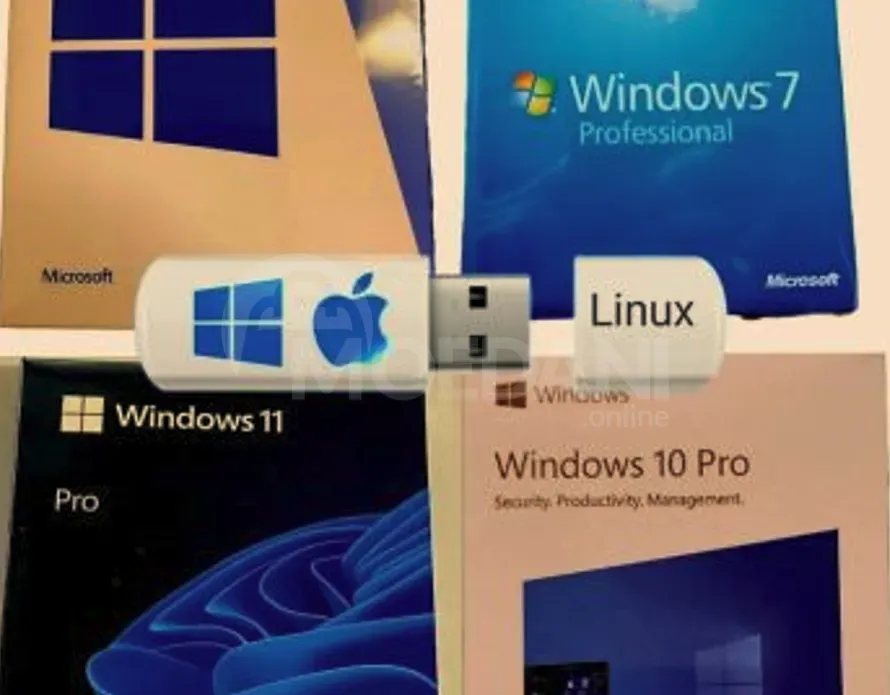 Ოფიციალური ვინდოუსის გადაყენება გამოძახებით ვინდოუსის ჩაწერა თბილისი - photo 2