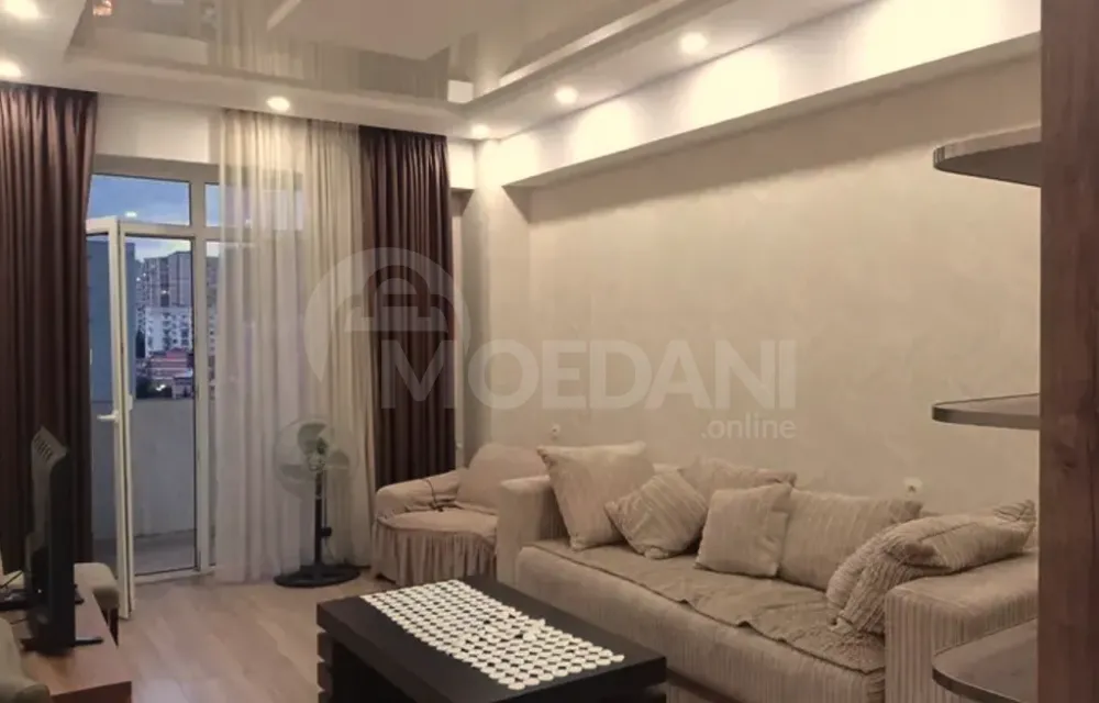 ქირავდება 2 ოთახიანი ბინა 60მ² 12/18 სართ თბილისი - photo 1