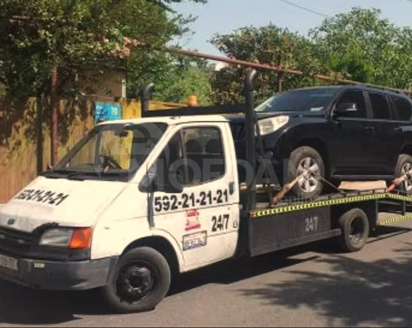 24/7 transfer of special equipment by evacuator Tbilisi - photo 1