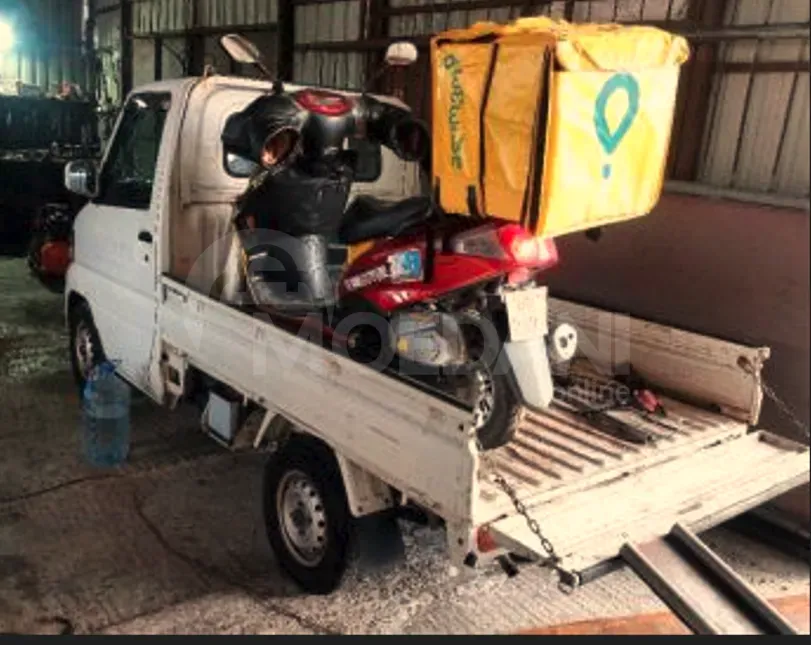 Moving a moped with a tow truck Tbilisi - photo 5