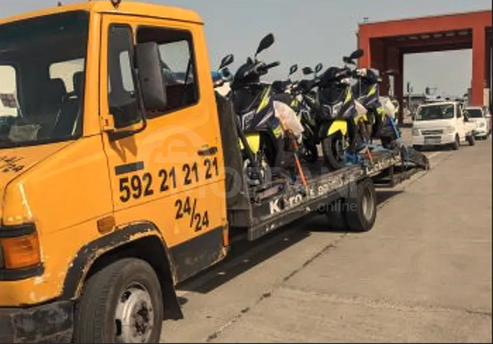 Moving a moped with a tow truck Tbilisi - photo 7