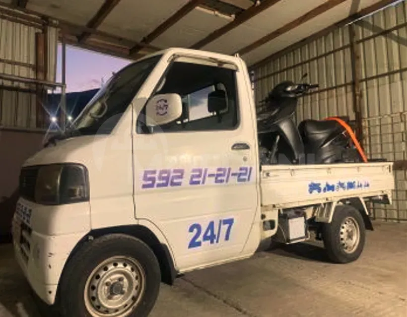 Moving a moped with a tow truck Tbilisi - photo 2