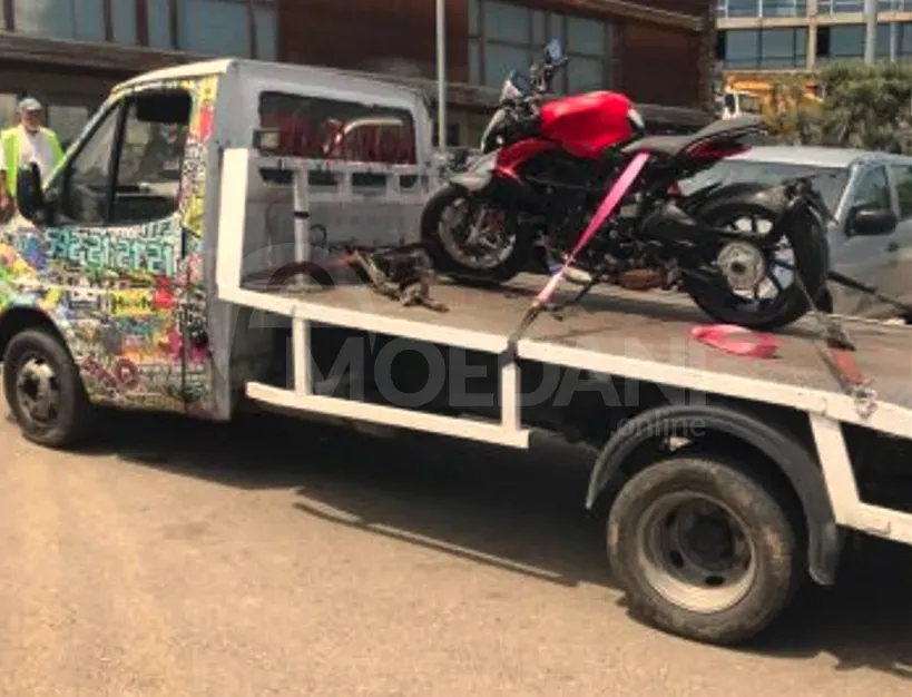 Moving a moped with a tow truck Tbilisi - photo 10