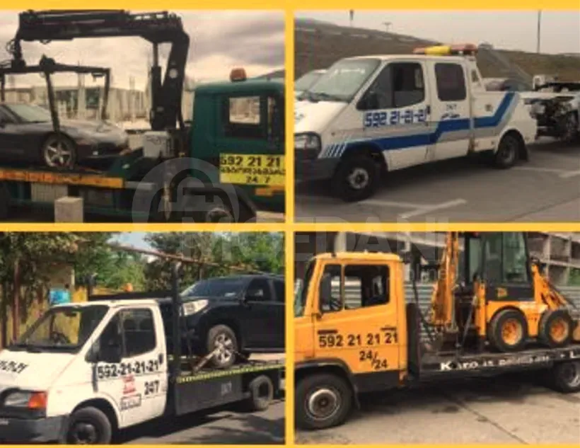 All types of tow trucks 24/7 Tbilisi - photo 1
