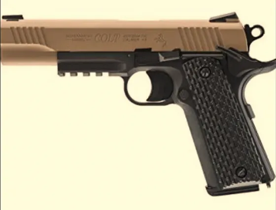 Colt M45 USA ახალი, გაუხსნელი პნევმატური პისტოლეტი, იარაღი თბილისი