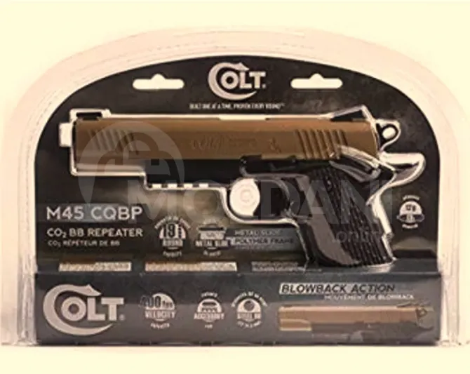 Colt M45 USA ახალი, გაუხსნელი პნევმატური პისტოლეტი, იარაღი თბილისი - photo 7