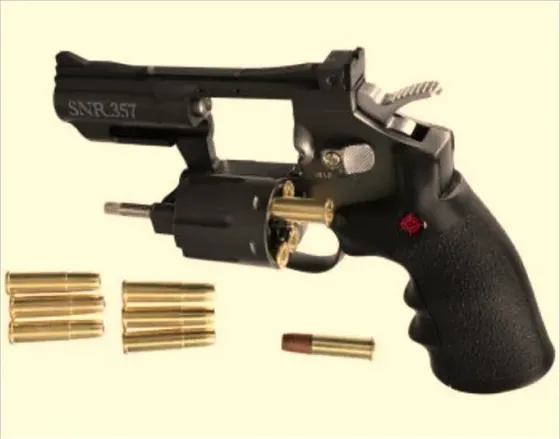 Crosman Snr357 Revolver USA ახალი, გაუხსნელი პნევმატური თბილისი