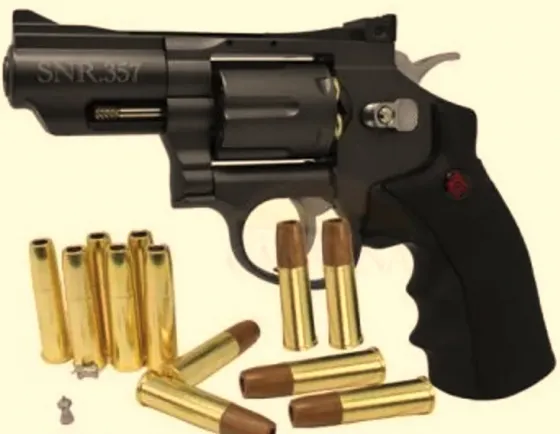 Crosman Snr357 Revolver USA ახალი, გაუხსნელი პნევმატური თბილისი