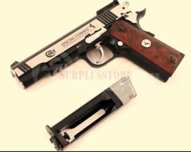 Colt Special Combat USA ახალი, გაუხსნელი პნევმატური პისტოლეტი. თბილისი - photo 9