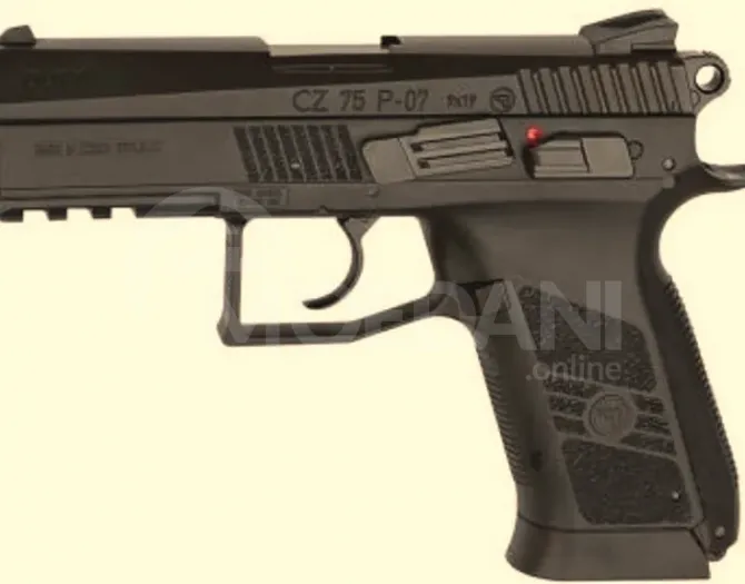 CZ 75 P-07 Duty USA ახალი, გაუხსნელი პნევმატური პისტოლეტი თბილისი - photo 2