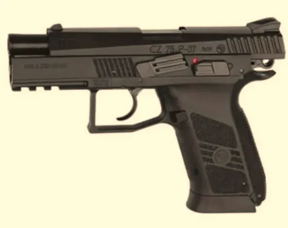 CZ 75 P-07 Blowback USA ახალი, გაუხსნელი პნევმატური პისტოლეტი თბილისი