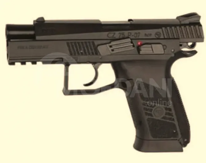 CZ 75 P-07 Blowback USA ახალი, გაუხსნელი პნევმატური პისტოლეტი თბილისი - photo 3