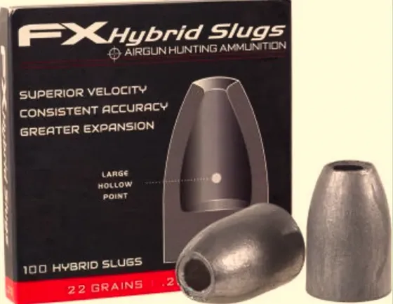 FX Hybrid Slugs 1.43 გრ - 22 გრნ. 5.5mm. 100ც. თბილისი