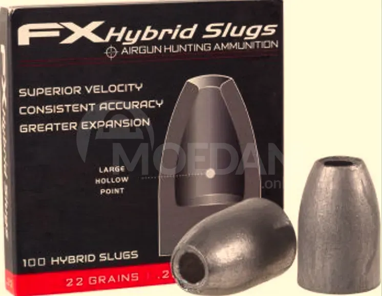 FX Hybrid Slugs 1.43 gr - 22 grn. 5.5 mm. 100 pcs. Tbilisi - photo 1