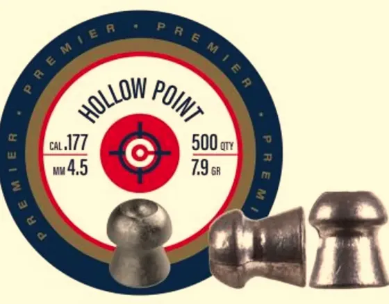 Crosman Premier Hollow Point 0.51 გრ - 7.9 გრნ. 500ც. თბილისი