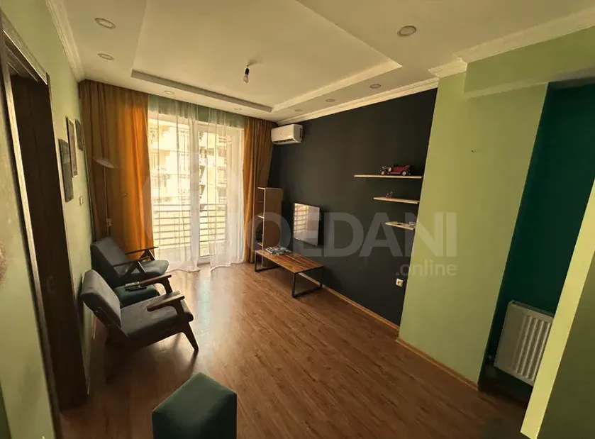 Apartments For Sale two-room 48м² 4/12 floor Tbilisi - photo 1