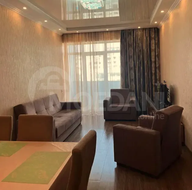 ქირავდება 2 ოთახიანი ბინა 65მ² 12/12 სართ თბილისი - photo 2