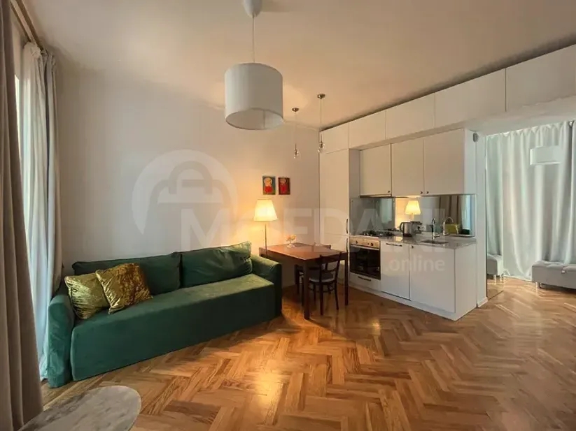 ქირავდება 2 ოთახიანი ბინა 50მ² 2/2 სართ თბილისი - photo 1