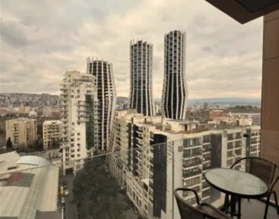 ქირავდება 2 ოთახიანი ბინა 60მ² 12/22 სართ თბილისი