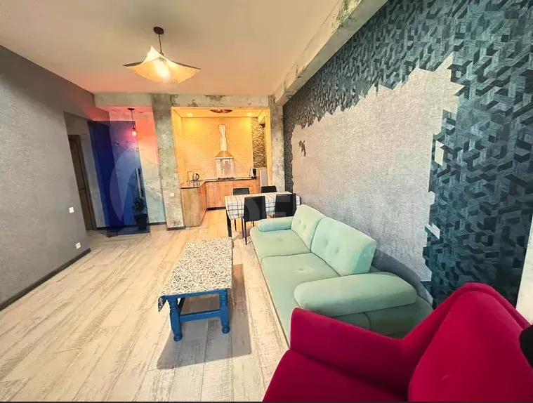 ქირავდება 2 ოთახიანი ბინა 70მ² 5/12 სართ თბილისი - photo 1