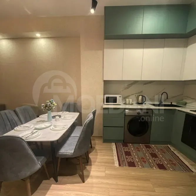 ქირავდება 2 ოთახიანი ბინა 60მ² 11/15 სართ თბილისი - photo 2