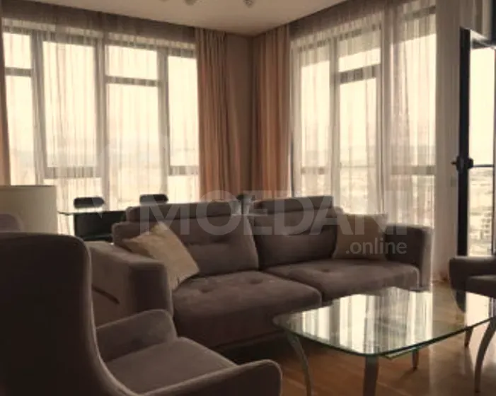 ქირავდება 4 ოთახიანი ბინა 135მ² 17/21 სართ თბილისი - photo 1