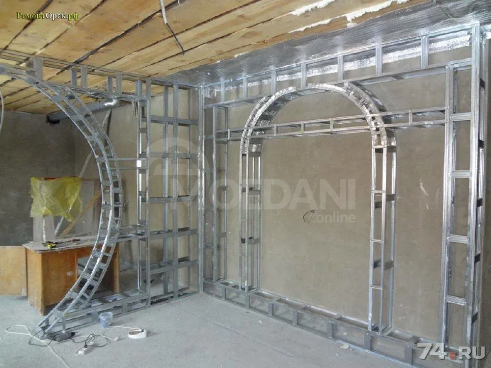 Გიფსოკარდონით მონტაჟი - პროფესიონალი ხელოსნები თბილისი - photo 5