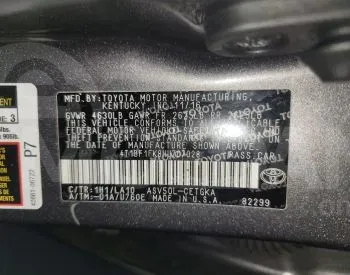 Toyota Camry 2.5L 2017 Тбилиси - изображение 11