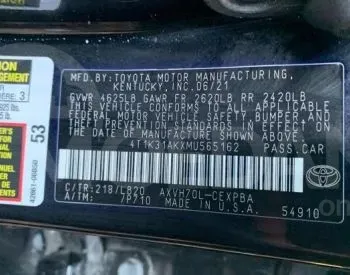 Toyota Camry 2.5L 2021 Тбилиси - изображение 9