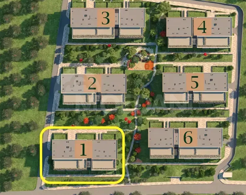 იყიდება 2 ოთახიანი ბინას 64მ² 3/4 სართ თბილისი - photo 6