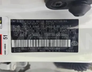 Toyota Camry 2.5L 2020 Тбилиси - изображение 9