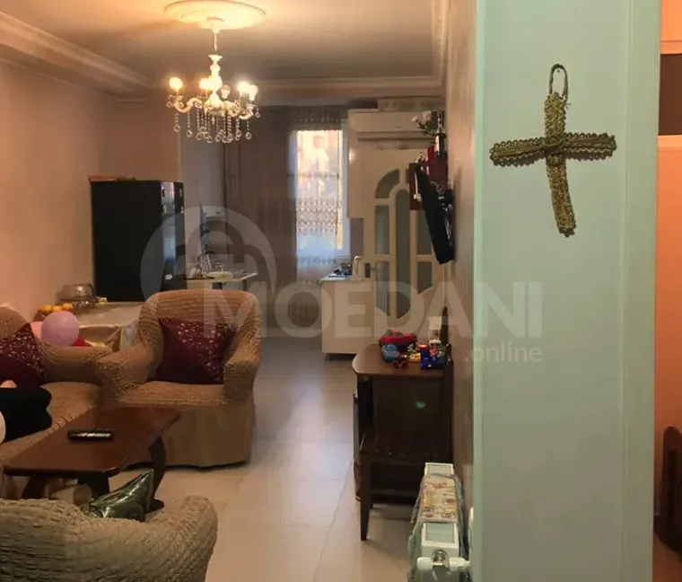 ქირავდება 3 ოთახიანი ბინა 60მ² 4/16 სართ თბილისი - photo 1