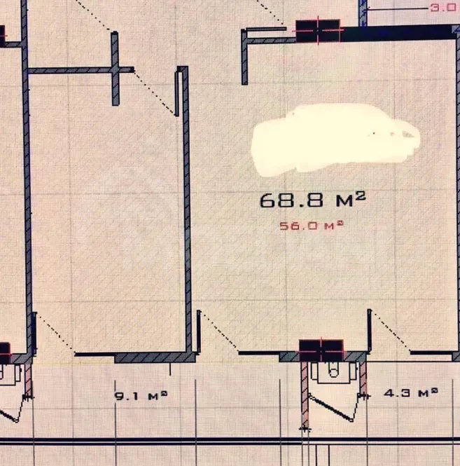 Apartments For Sale two-room 69.4м² 3/11 floor Tbilisi - photo 6