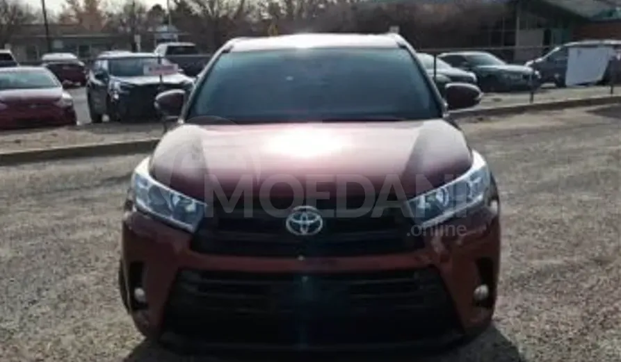 Toyota Highlander 3.5L 2017 თბილისი - photo 1