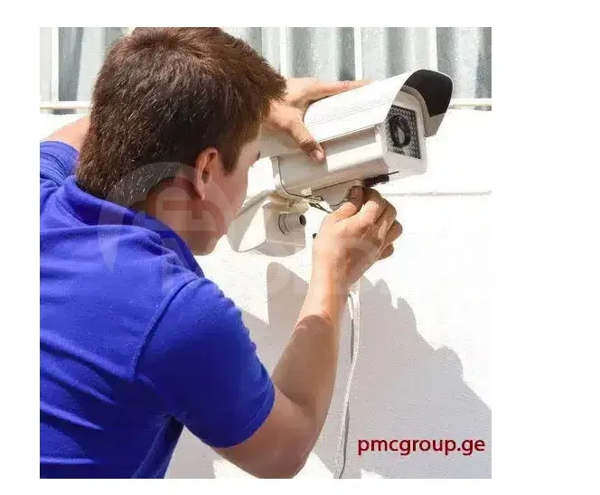 Installation of PMC Group cameras Tbilisi - photo 1