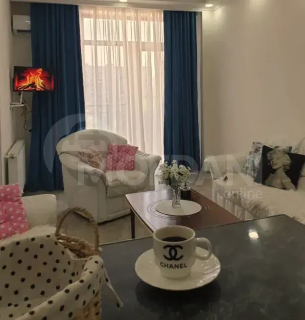 Short Term Rentals two-room 60m² 3/13 floor Rustavi - photo 1
