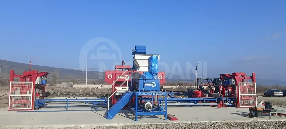 Გასაყიდი ახალი 8 იანი ბლოკის დანადგარი თბილისი - photo 2