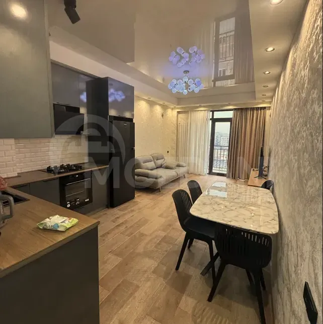Short Term Rentals three-room 70m² 11/12 floor Rustavi - photo 1