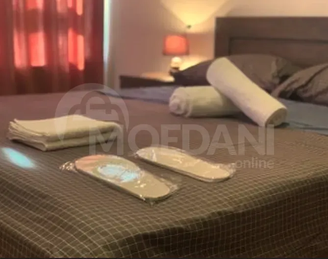 ქირავდება 2 ოთახიანი ბინა დღიურად თბილისში  50მ² 6/10 სართ თბილისი - photo 1