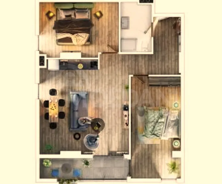 Продам 3-комн. квартиру 86м² 7/29 эт. Тбилиси - изображение 3