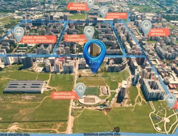 Продам 3-комн. квартиру 82.9м² 8/21 эт. Тбилиси - изображение 3