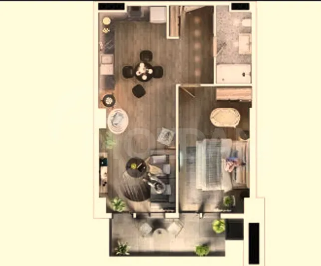 Продам 2-комн. квартиру 57.5м² 7/31 эт. Тбилиси - изображение 4