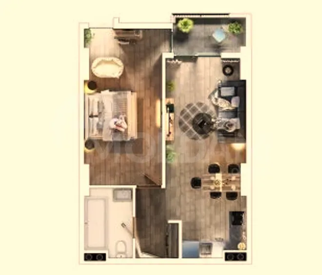 Продам 2-комн. квартиру 55м² 7/21 эт. Тбилиси - изображение 2