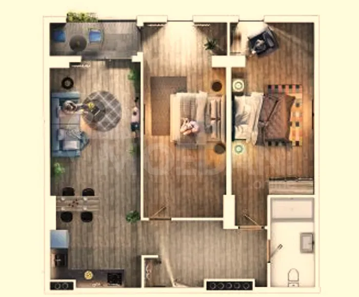 Продам 4-комн. квартиру 119м² 7/29 эт. Тбилиси - изображение 1